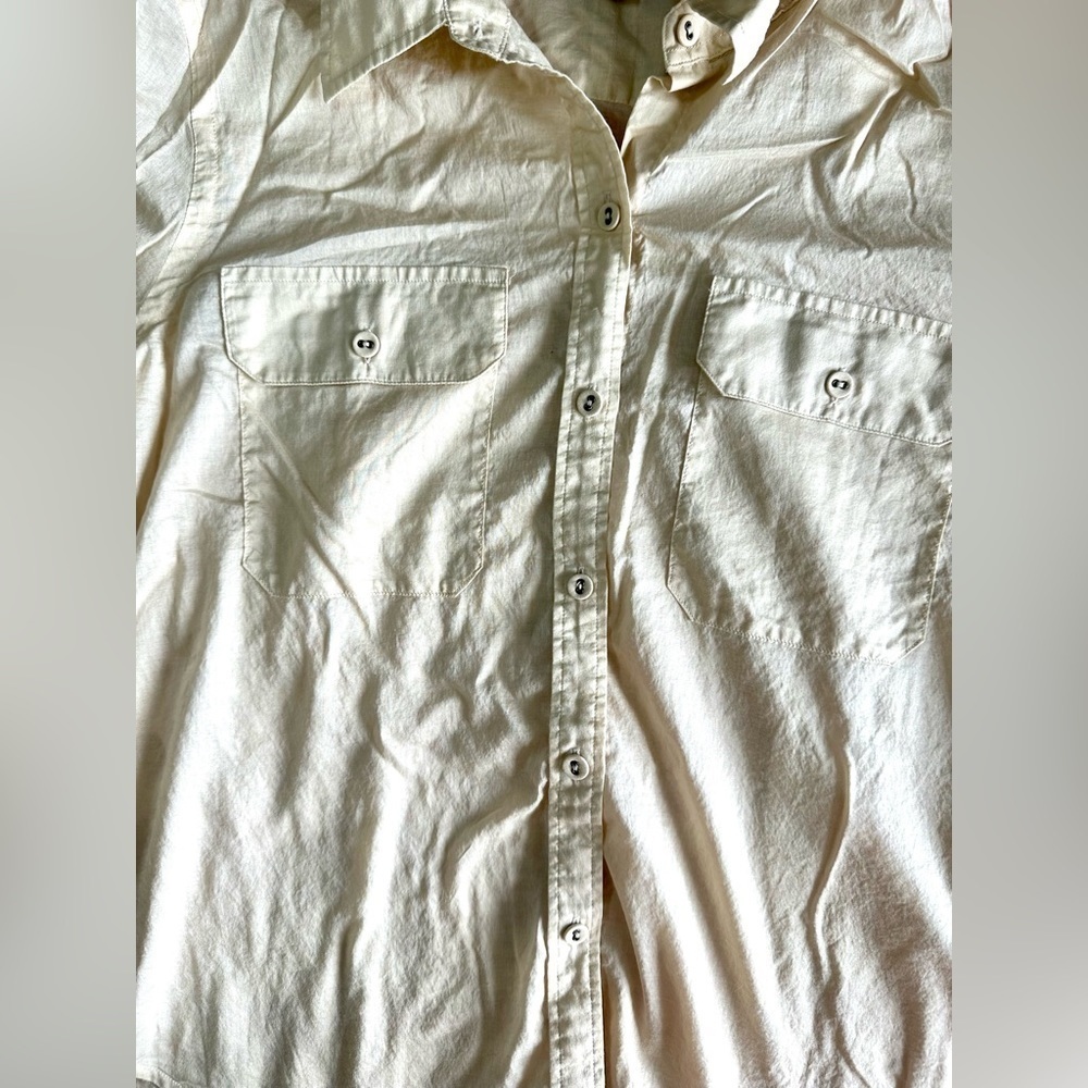 Ralph Lauren Polo Women’s Button Up Petite Large - Picture 5 of 6